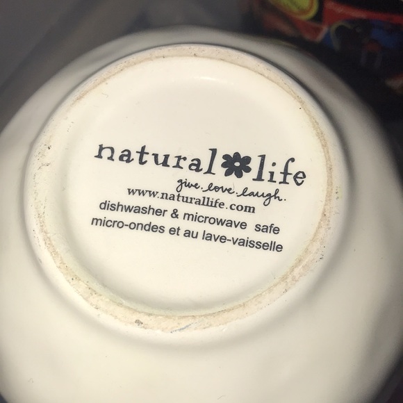 Natural Life Monogrammed G mug ~Live Love Laugh - Picture 5 of 8